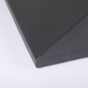 Mercana Maxton Dining Table - Striking Light Brown Wood Top & Industrial Dark Gunmetal Base for Any Space 69847-AB