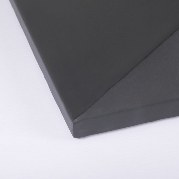 Mercana Maxton Dining Table - Striking Light Brown Wood Top & Industrial Dark Gunmetal Base for Any Space 69847-AB