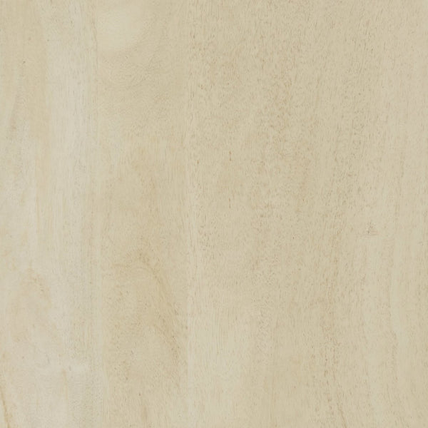 Mercana Hogarth 36-Inch Two-Door Accent Cabinet with Geometric Design for Modern Rustic Living Spaces Blonde Wood | Silver Metal 69752