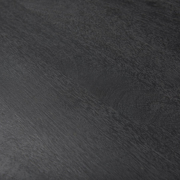 Mercana Forsey Solid Mango Wood Round Coffee Table with Lattice Design for Modern Rustic Living Spaces 69745