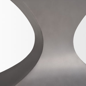 Mercana Maxton Marble Dining Table with Sculptural Gunmetal Base – Elevate Your Dining Experience Today! 69848-AB