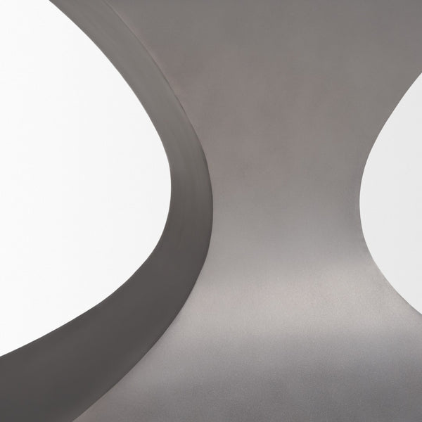 Mercana Maxton Marble Dining Table with Sculptural Gunmetal Base – Elevate Your Dining Experience Today! 69848-AB