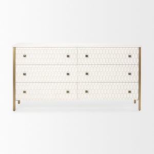Mercana Savannah Coastal Charm Sideboard with Glamorous Accents for Stylish Storage and Organization 69759