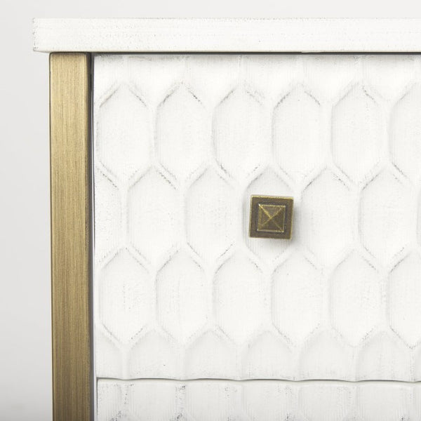 Mercana Savannah Coastal Charm Sideboard with Glamorous Accents for Stylish Storage and Organization 69759