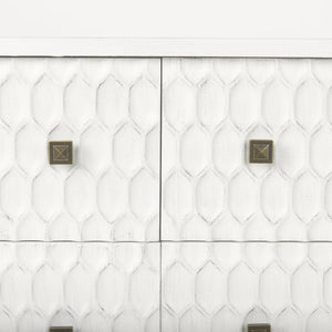 Mercana Savannah Coastal Charm Sideboard with Glamorous Accents for Stylish Storage and Organization 69759