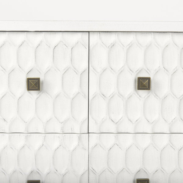 Mercana Savannah Coastal Charm Sideboard with Glamorous Accents for Stylish Storage and Organization 69759