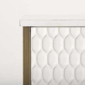 Mercana Savannah Coastal Glam Accent Cabinet for Stylish Storage in Living Room, Entryway, or Bedroom 69760