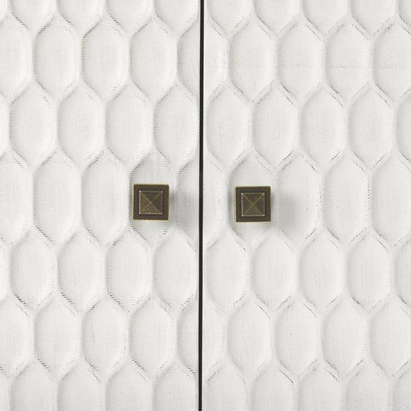 Mercana Savannah Coastal Glam Accent Cabinet for Stylish Storage in Living Room, Entryway, or Bedroom 69760