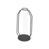 Mercana Aria 4.3L x 3.9W x 9.6H Metal and Glass Decorative Accent 69780