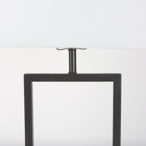 Mercana Peyton Contemporary Table Lamp with Unique Marble Base for Stylish Ambient Lighting in Any Room 69701