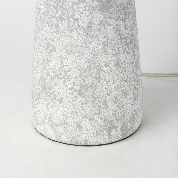 Mercana Julia Elegant Cement Table Lamp - Coastal Modern Design for Ambient Lighting in Any Room 69706
