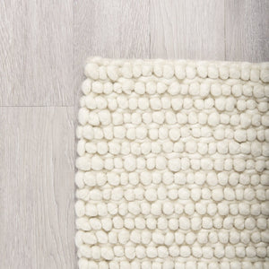 Mercana Katya Braided Cream Rug – Handcrafted Soft Texture for Modern Farmhouse, Transitional, and More 69713