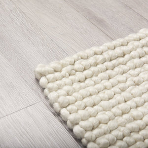 Mercana Katya Braided Cream Rug – Handcrafted Soft Texture for Modern Farmhouse, Transitional, and More 69713
