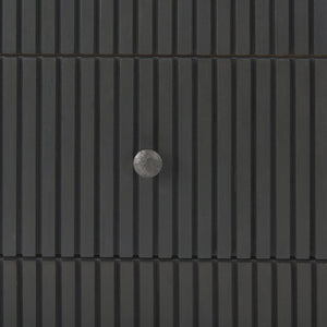 Mercana Grace Rustic Industrial Accent Cabinet with 3 Drawers for Stylish Storage in Any Room or Office 69755