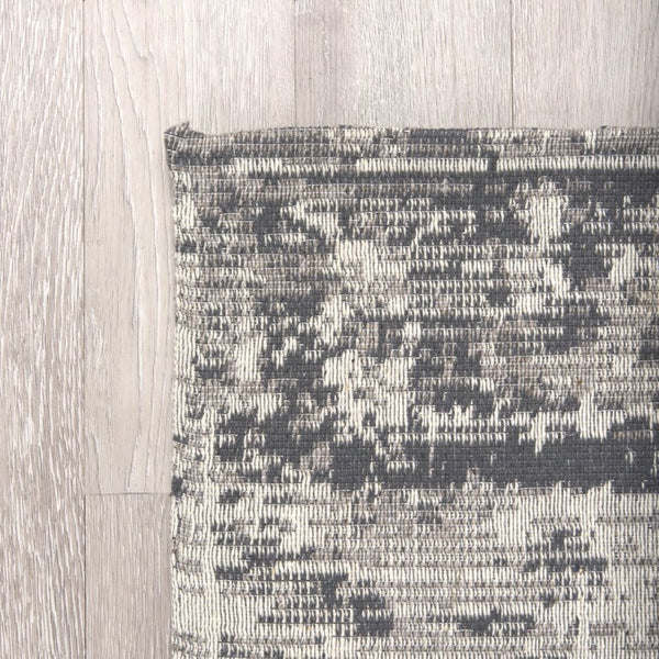 Mercana Greyson Area Rug - Cozy Wool-Blend with Faded Motif for Modern Rustic Home Décor and Comfort Gray | 96.0L 69771