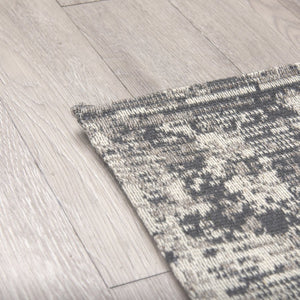 Mercana Greyson Area Rug - Cozy Wool-Blend with Faded Motif for Modern Rustic Home Décor and Comfort Gray | 96.0L 69771