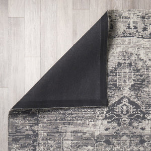 Mercana Greyson Area Rug - Cozy Wool-Blend with Faded Motif for Modern Rustic Home Décor and Comfort Gray | 120.0L 69772