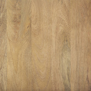 Mercana Cairo Compact Mango Wood Accent Cabinet with Two Drawers and Matte Black Iron Frame for Storage 69923