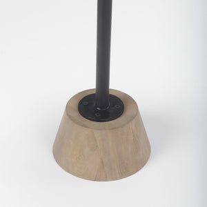 Mercana Maxwell Elegant Marble Top Pedestal End Table - Modern Accent Piece for Small Spaces and Living Rooms 69975-AB