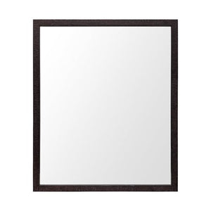 Mercana Espresso 20x24 Faux Wood Frame Bathroom Vanity Mirror MIR-D288-P2024SP