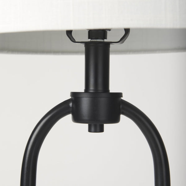 Mercana Sarah Elegant Arched Table Lamp with Unique Marble Base - Perfect for Modern Living Spaces & Offices 69702