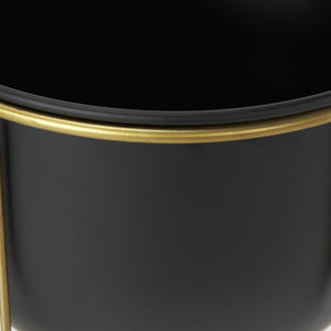 Mercana Danica Modern Plant Stands Set of 2 - Elevate Indoor Greenery with Stylish Design and Luxe Accents 70099