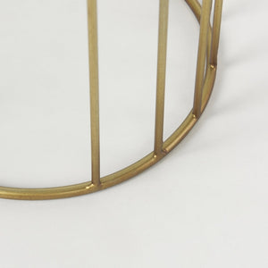 Mercana Danica Modern Plant Stands Set of 2 - Elevate Indoor Greenery with Stylish Design and Luxe Accents 70099