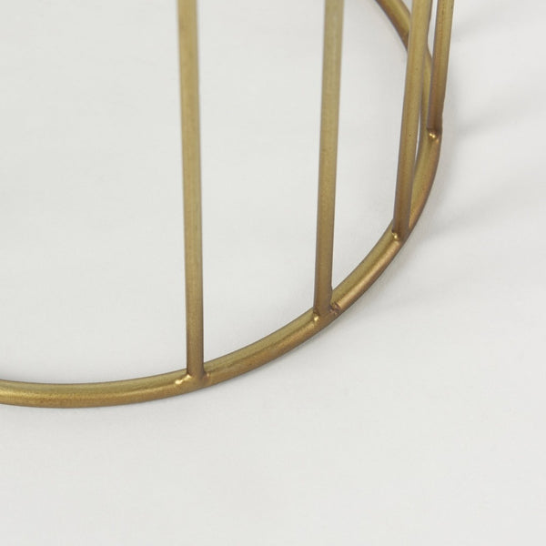 Mercana Danica Modern Plant Stands Set of 2 - Elevate Indoor Greenery with Stylish Design and Luxe Accents 70099