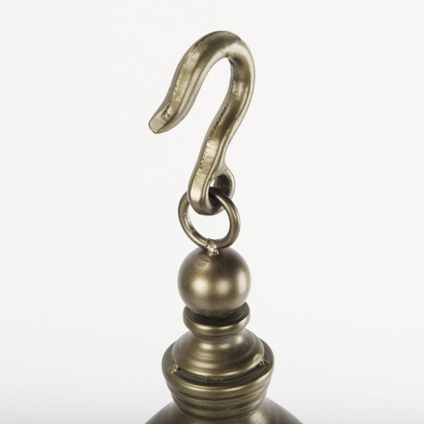 Mercana Gerson Elegant Cage-Style Lantern Candle Holder for Home Décor, Entryways, and Event Settings Gold Metal | 43H 67697