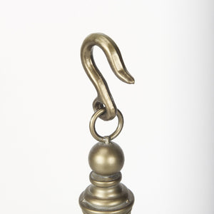 Mercana Gerson Elegant Cage-Style Lantern Candle Holder for Home Décor, Entryways, and Event Settings Gold Metal | 35H 67698