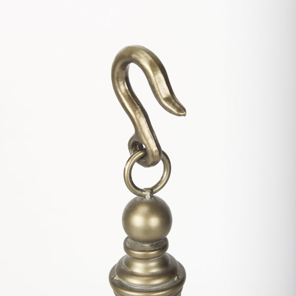 Mercana Gerson Elegant Cage-Style Lantern Candle Holder for Home Décor, Entryways, and Event Settings Gold Metal | 35H 67698