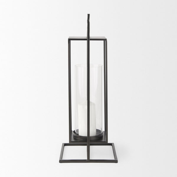 Mercana Albus I Modern Rectangular Candle Holder – Industrial-Style Metal Accent for Contemporary Décor 68438