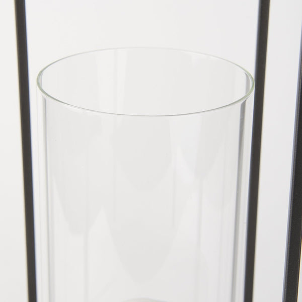 Mercana Albus I Modern Rectangular Candle Holder – Industrial-Style Metal Accent for Contemporary Décor 68438