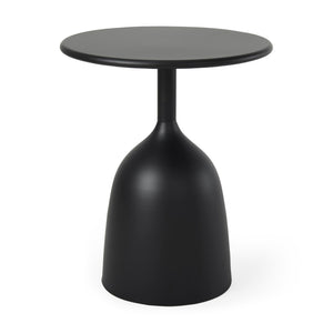 Mercana Talulla Modern Matte Accent Table – Sleek Iron Design for Living Room, Bedroom & Office Decor 70098