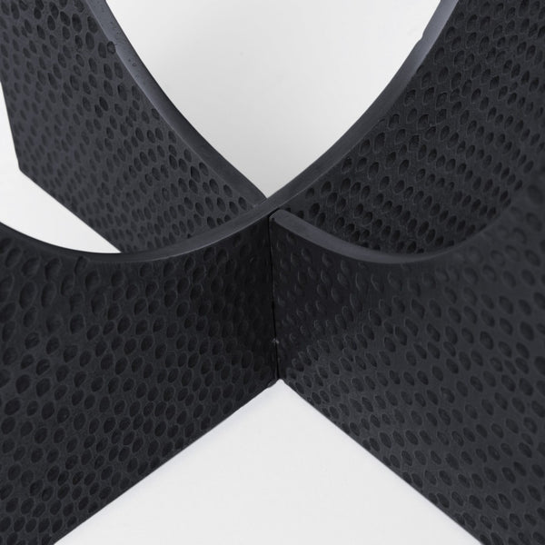 Mercana Patrick 23"H Accent Table with Unique Marble Top and Stylish Metal Frame for Modern Interiors 69673