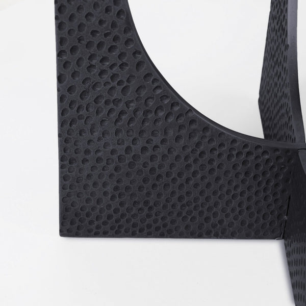 Mercana Patrick 23"H Accent Table with Unique Marble Top and Stylish Metal Frame for Modern Interiors 69673