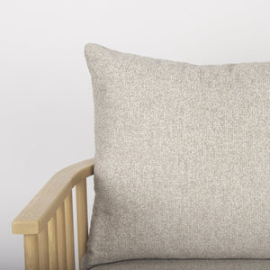 Mercana Kopari Elegant Accent Chair with Soft Upholstery and Sturdy Wood Frame for Modern Living Spaces Beige Fabric | Light Brown Wood 69826