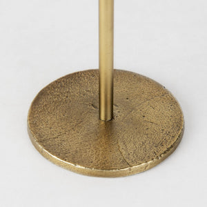 Mercana Atlas Celestial Metal Sculpture - Contemporary Ringed Planet Accent for Home & Office Décor Gold Metal | 16.0H 69996