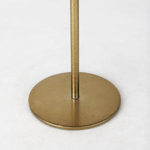 Mercana Atlas Celestial Metal Sculpture - Contemporary Ringed Planet Accent for Home & Office Décor Gold Metal | 12.0H 69997