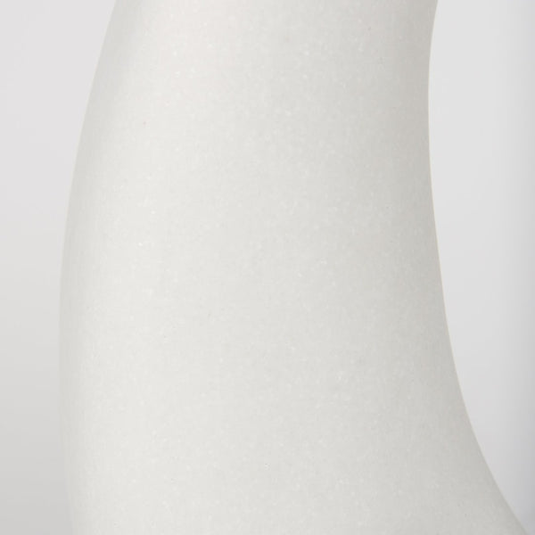 Mercana Tao Contemporary Sculpted Table Lamp with Textured Woven Shade for Modern Home Decor Accent 69790