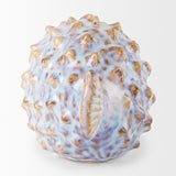 Mercana Spike I (Small) 8L x 4W Off-White Ceramic Puffer Fish 68018