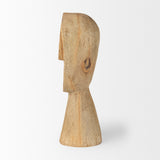 Mercana Ivan Large Wooden Head Sculpture 70129