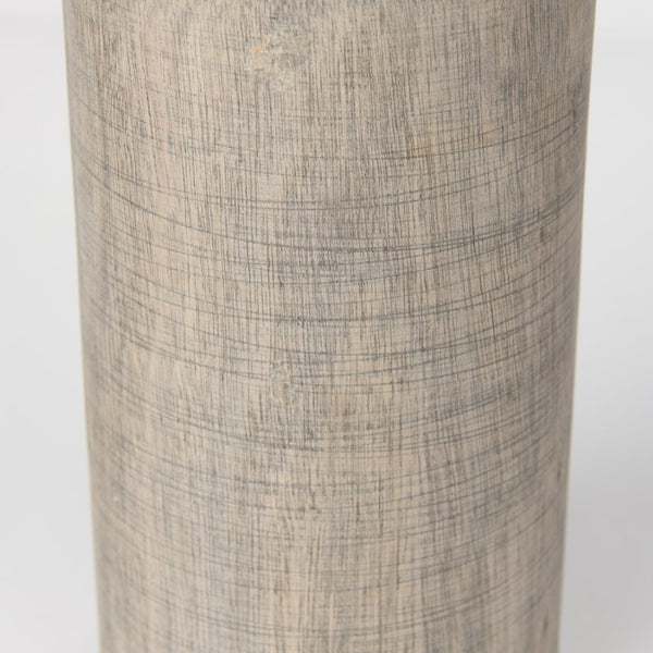Mercana Knox Decorative Wooden Cylinder - Rustic Sculptural Accent for Modern Farmhouse Interiors & Decor 70133