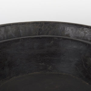 Mercana Nikita Large Reclaimed Wood Bowls - Rustic Centerpiece for Modern and Farmhouse Decor, Unique Design Black-Brown | Set of 2 70146