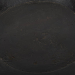 Mercana Nikita Large Reclaimed Wood Bowls - Rustic Centerpiece for Modern and Farmhouse Decor, Unique Design Black-Brown | Set of 2 70146