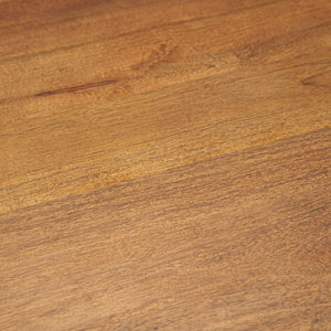 Mercana Mitchell Modern Industrial Coffee Table with Solid Wood Top and Sturdy Pedestal Base for Living Spaces 69907-AB