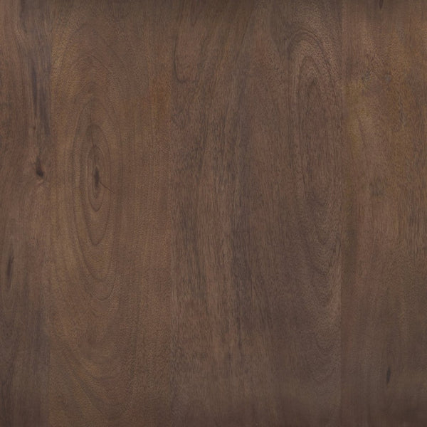 Mercana Nohr Handcrafted Solid Mango Wood Accent Table with Unique Grain for Timeless Style and Function Medium Brown 70108