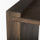 Mercana Athelia Dark Brown Wood Accent Table 70113