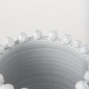 Mercana Basin Elegant Glazed Ceramic Vase - Timeless Accent for Modern, Farmhouse, and Coastal Decor Off-White | Small 70162