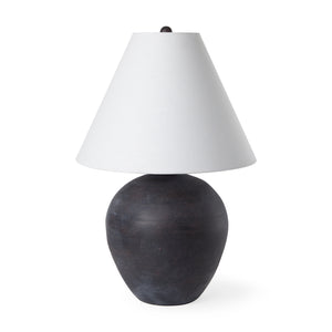 Mercana Marvin Black Ceramic Table Lamp  70166